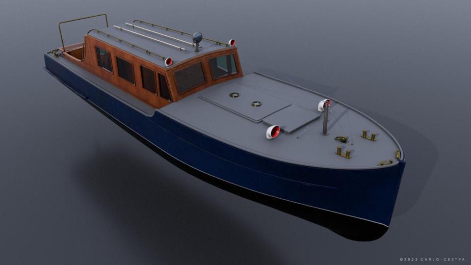 10 meters Motorboat