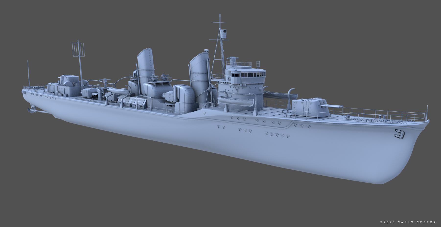IJN FUBUKI 1/100 scale